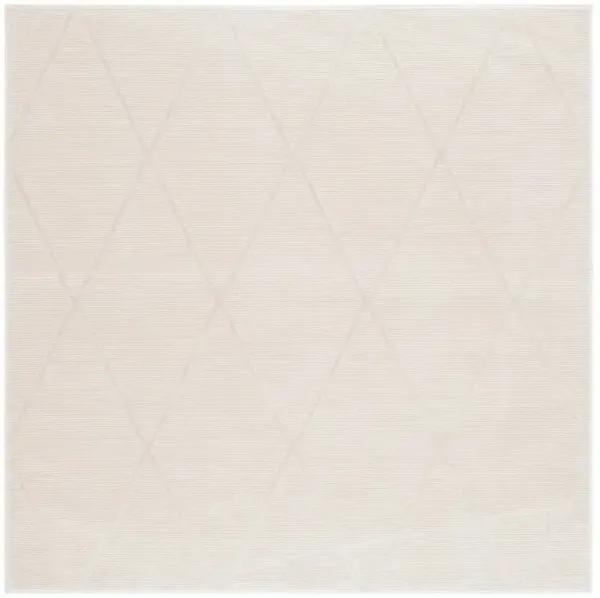 REVIVE 104 Beige  6'-7' X 6'-7' Square Square Rug