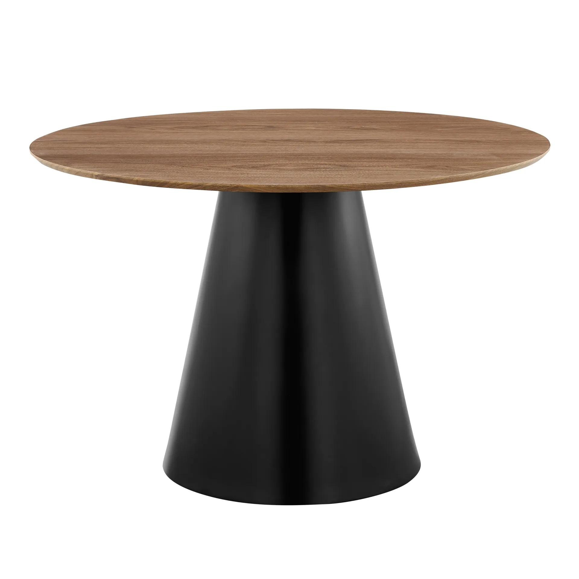 Mackenzie 47" Round Dining Table, Walnut