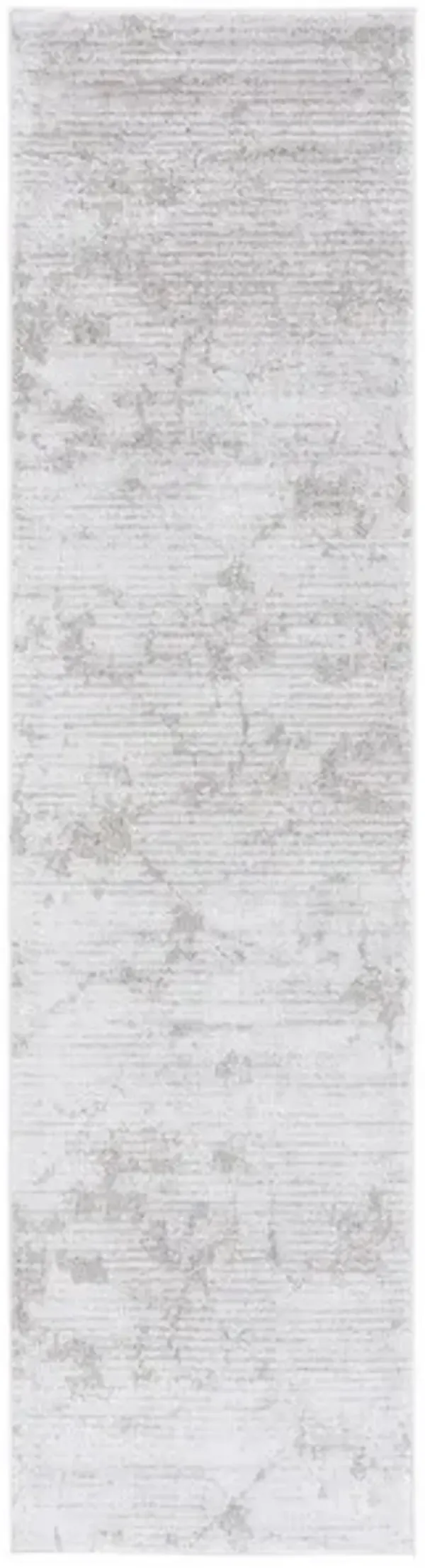 NEPTUNE 854 Grey 2'-2' X 8' Runner Rug
