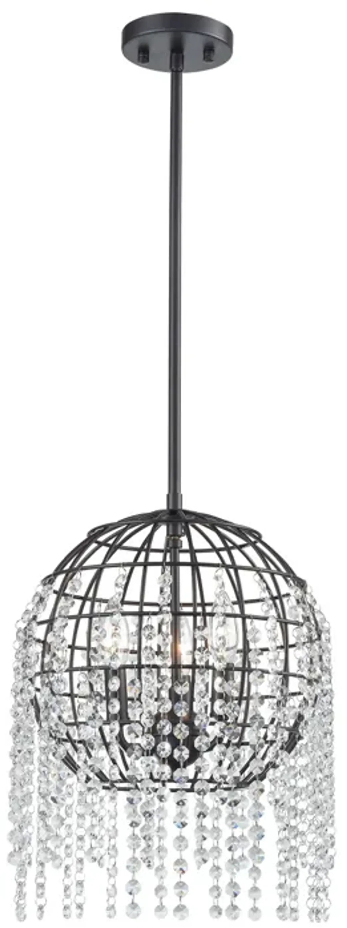 Yardley 13" Wide 3-Light Pendant - Oil Rubbed Bronze