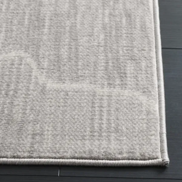 TEMPLE 102 GREY  6'-7' x 6'-7' Square Square Rug