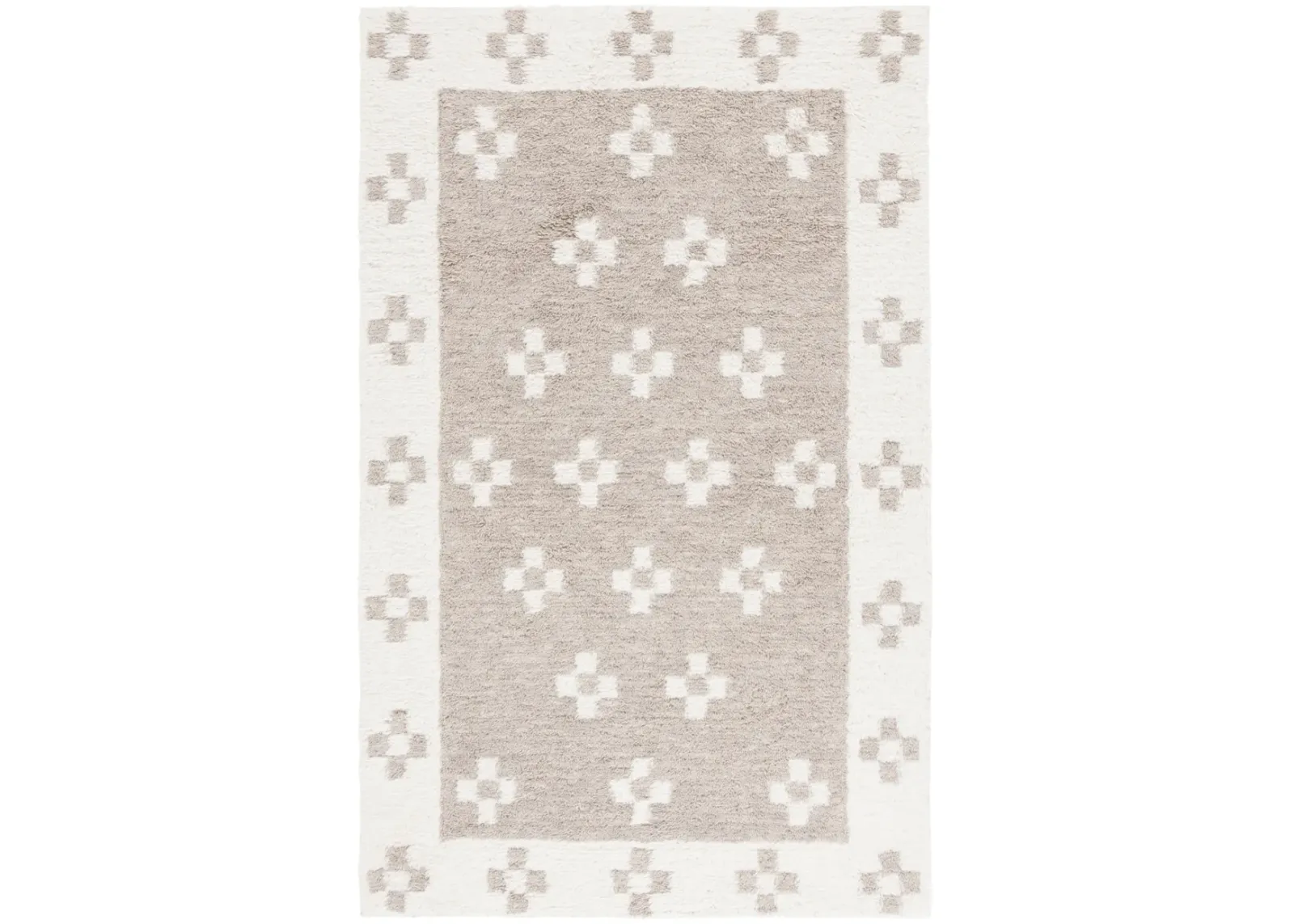 VERMONT 558 BEIGE  8' x 10' Large Rectangle Rug