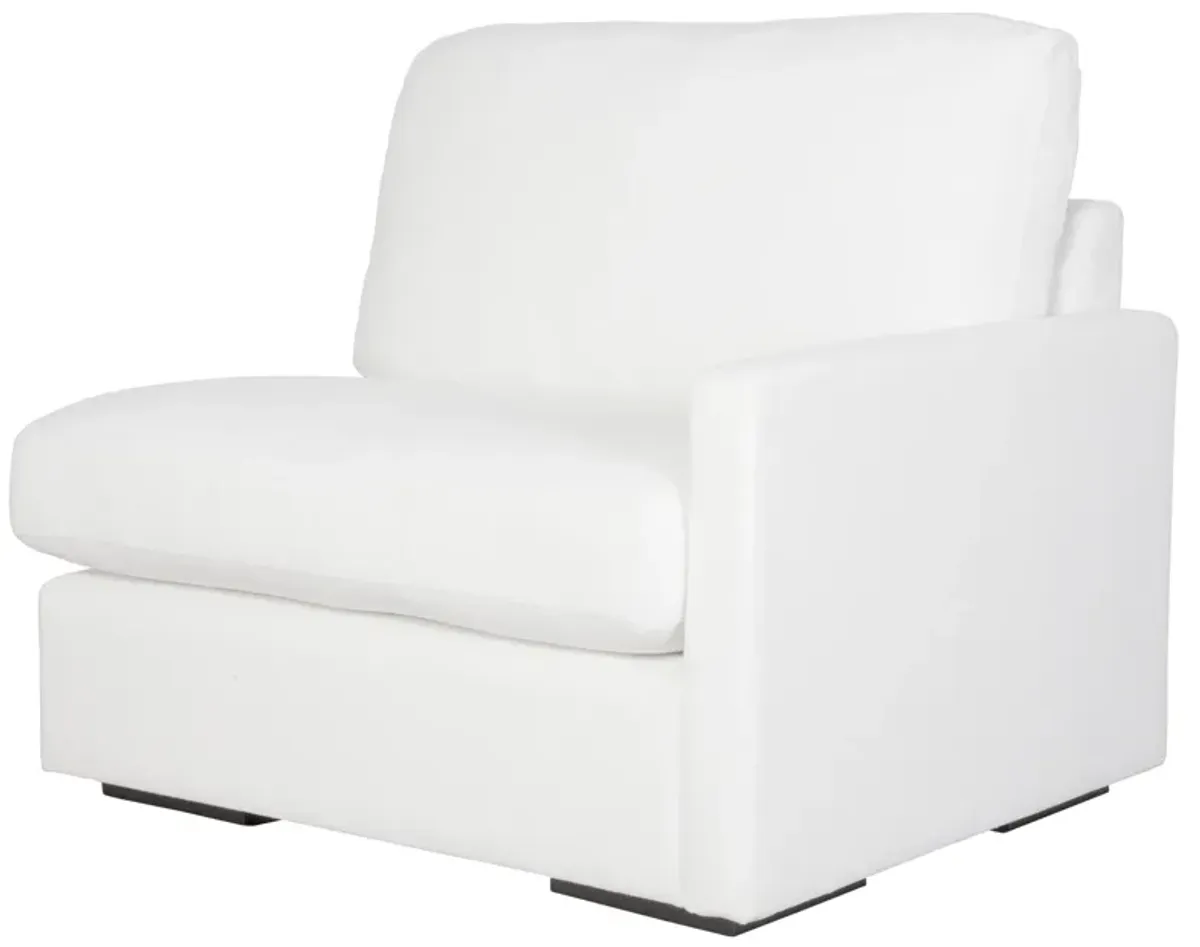 Refuge Arctic White Right Arm Facing Sofa