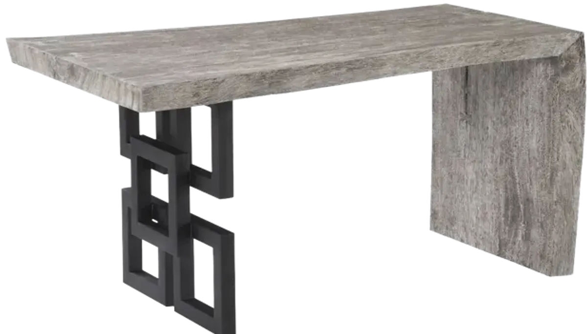 Austin Desk, Gray Stone