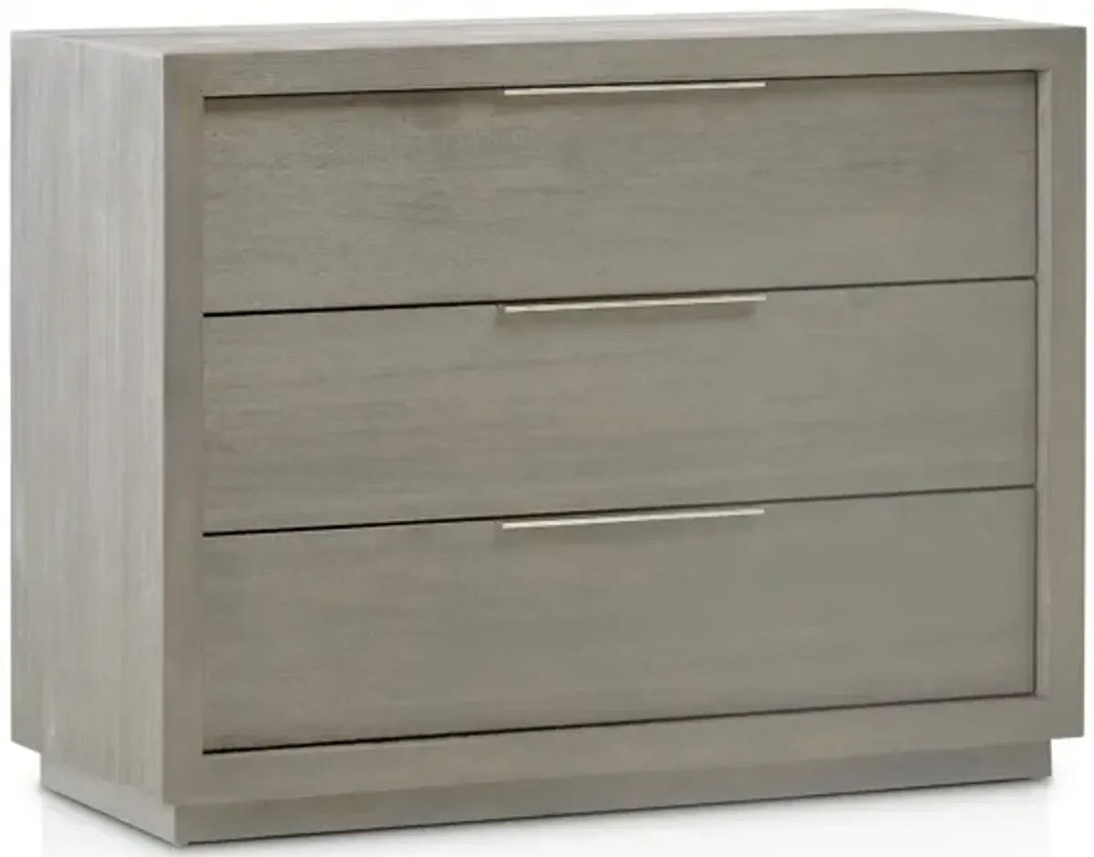 Oxford Three-Drawer Nightstand