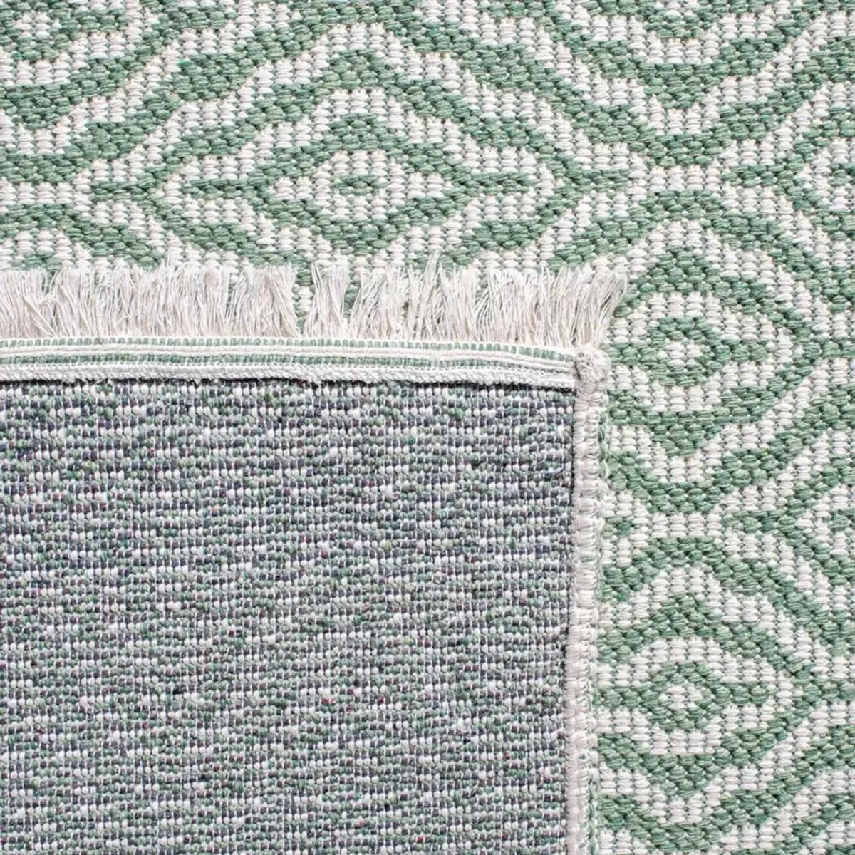 AUGUSTINE 400 GREEN  2' x 9' Runner Rug