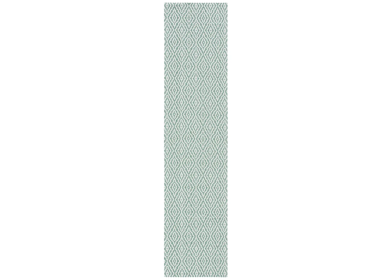 AUGUSTINE 400 GREEN  2' x 9' Runner Rug