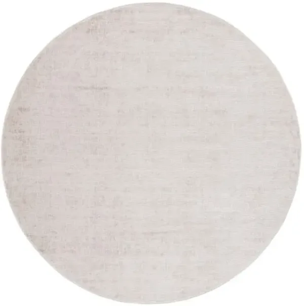 HANNA 110 Beige 6'-7' X 6'-7' Round Round Rug
