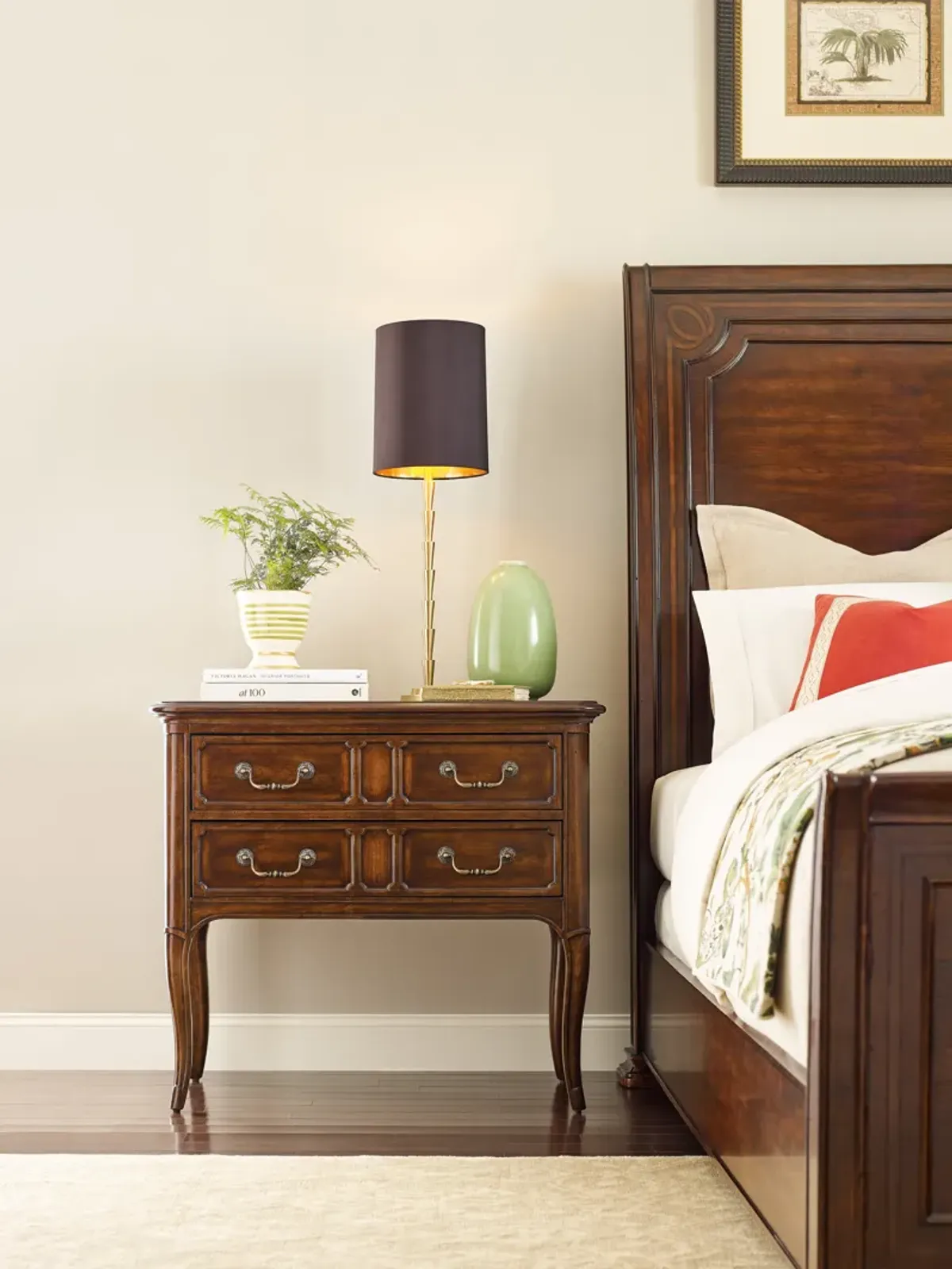 Charleston Two-Drawer Nightstand