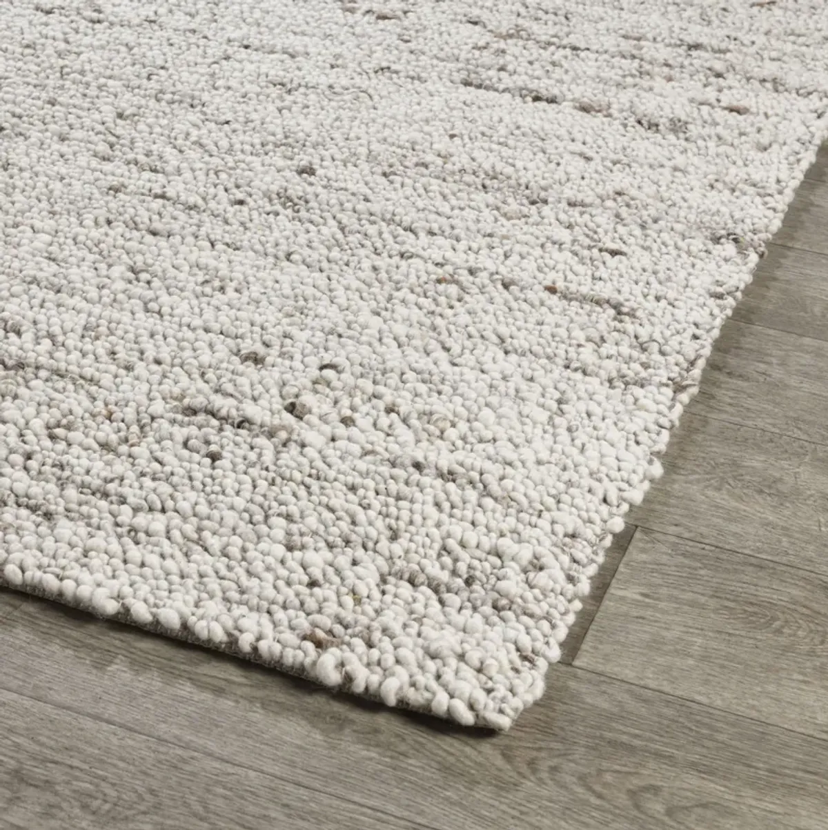 Loomis Heathered Wool Area Rug by Kosas Home