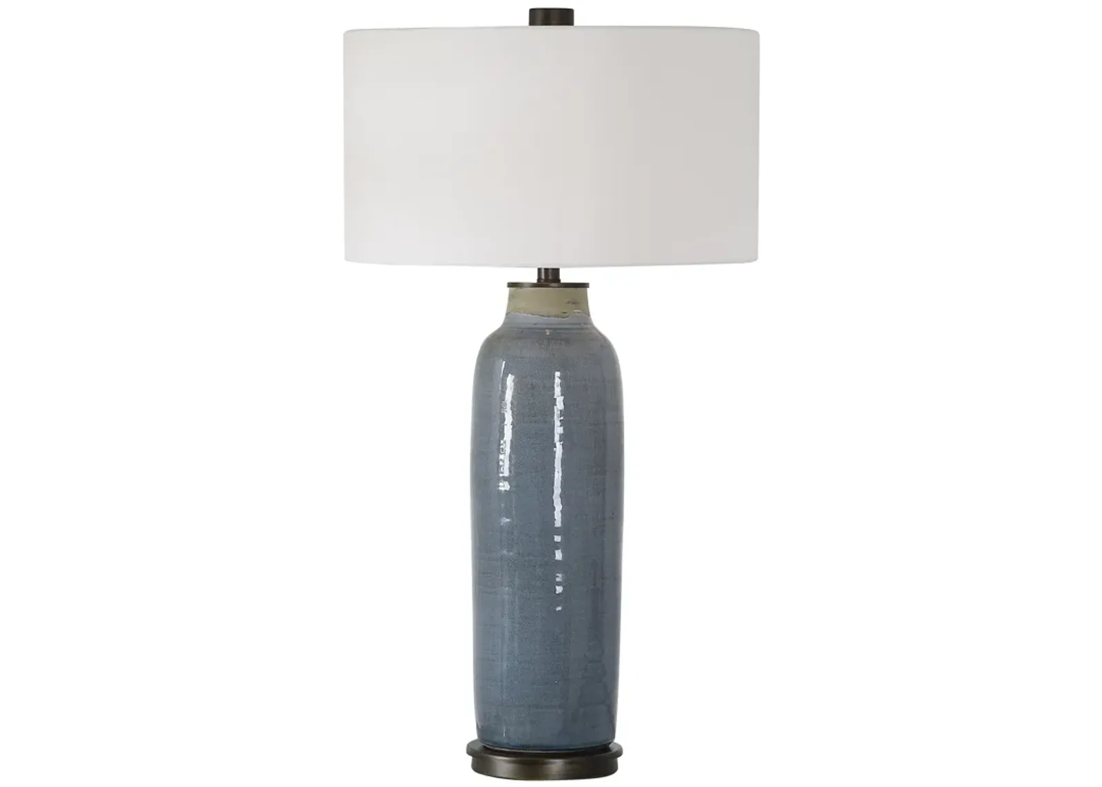 Vicente Slate Blue Table Lamp