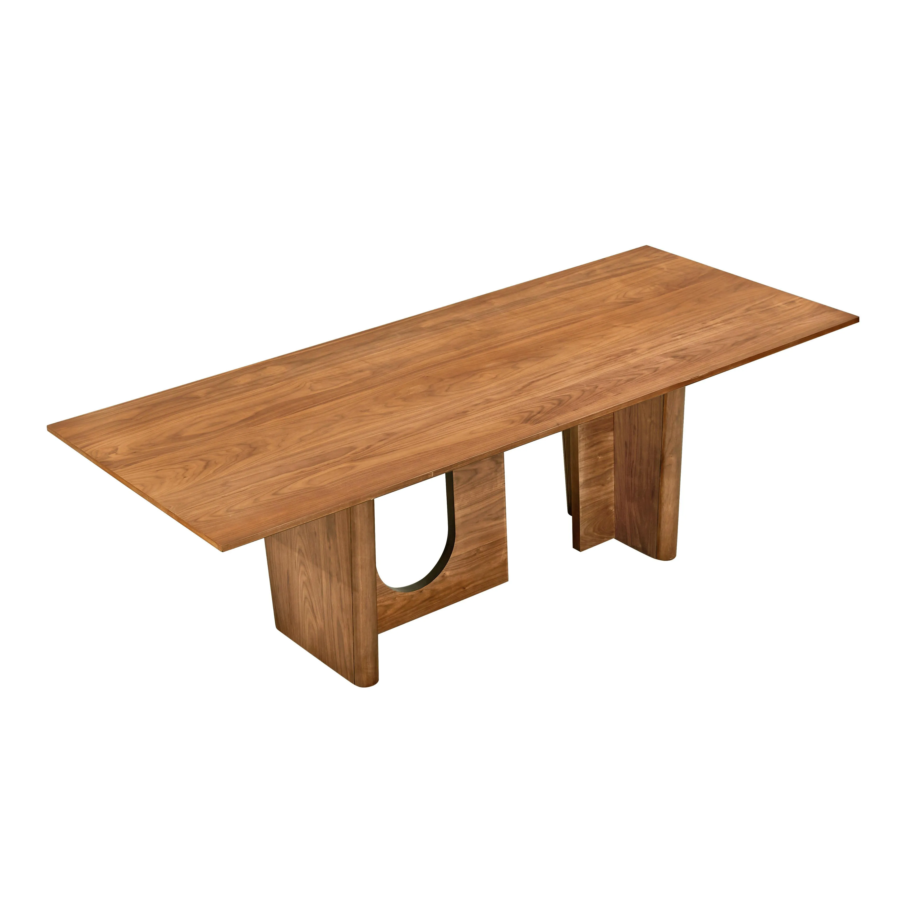 Satra Walnut Rectangular Dining Table