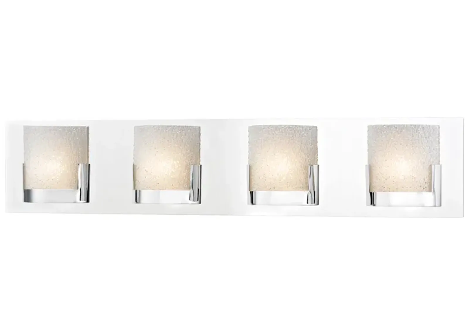 Ophelia 29.5" Wide 4-Light Vanity Light - Chrome