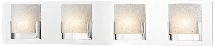 Ophelia 29.5" Wide 4-Light Vanity Light - Chrome