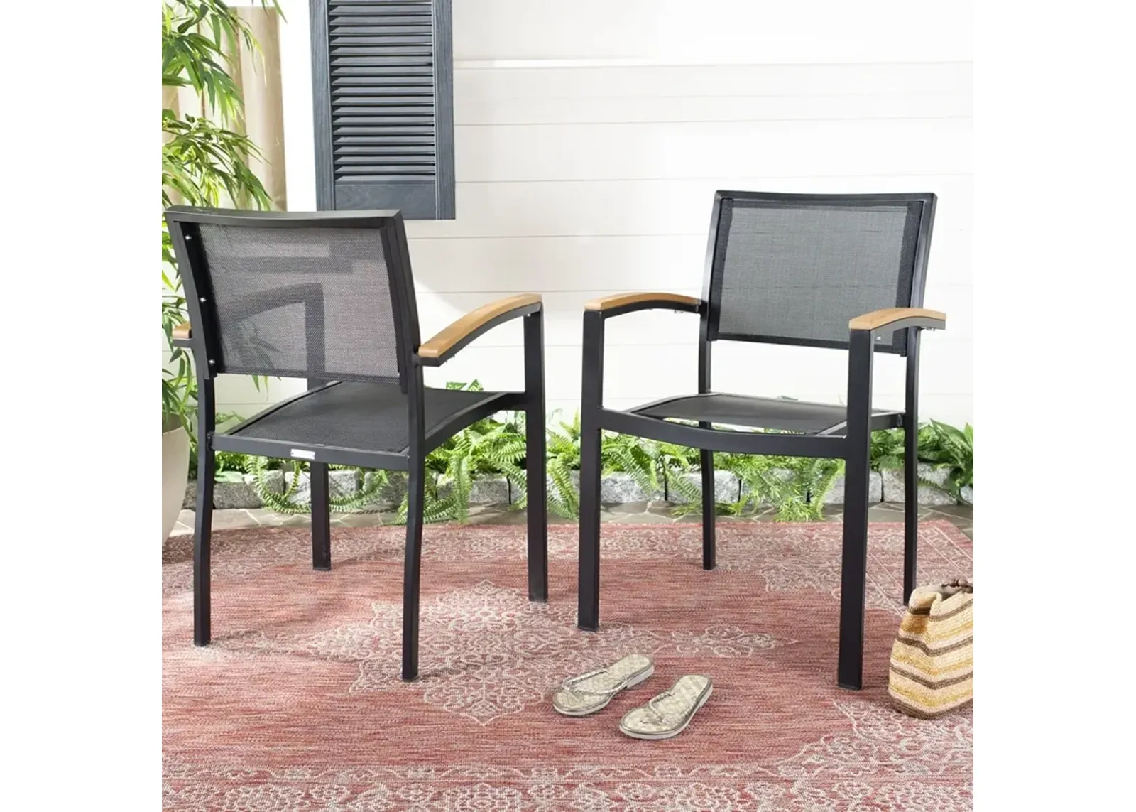 Kaelan Stackable Chair - Set of 2