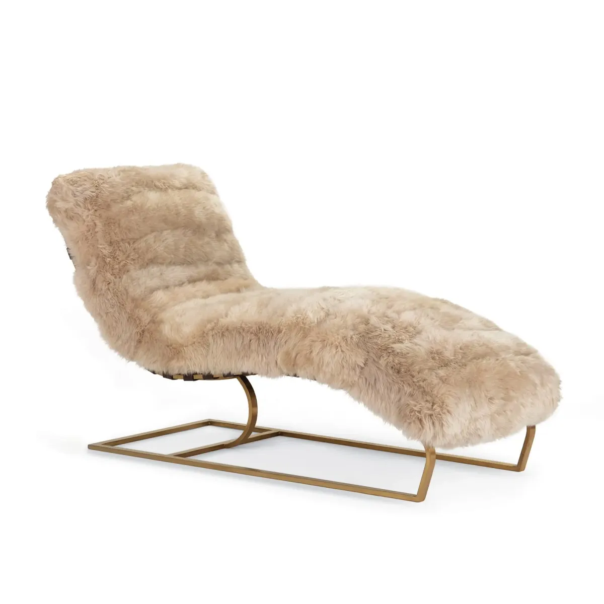 Siesta Chaise Lounge (Longhair Sheepskin)