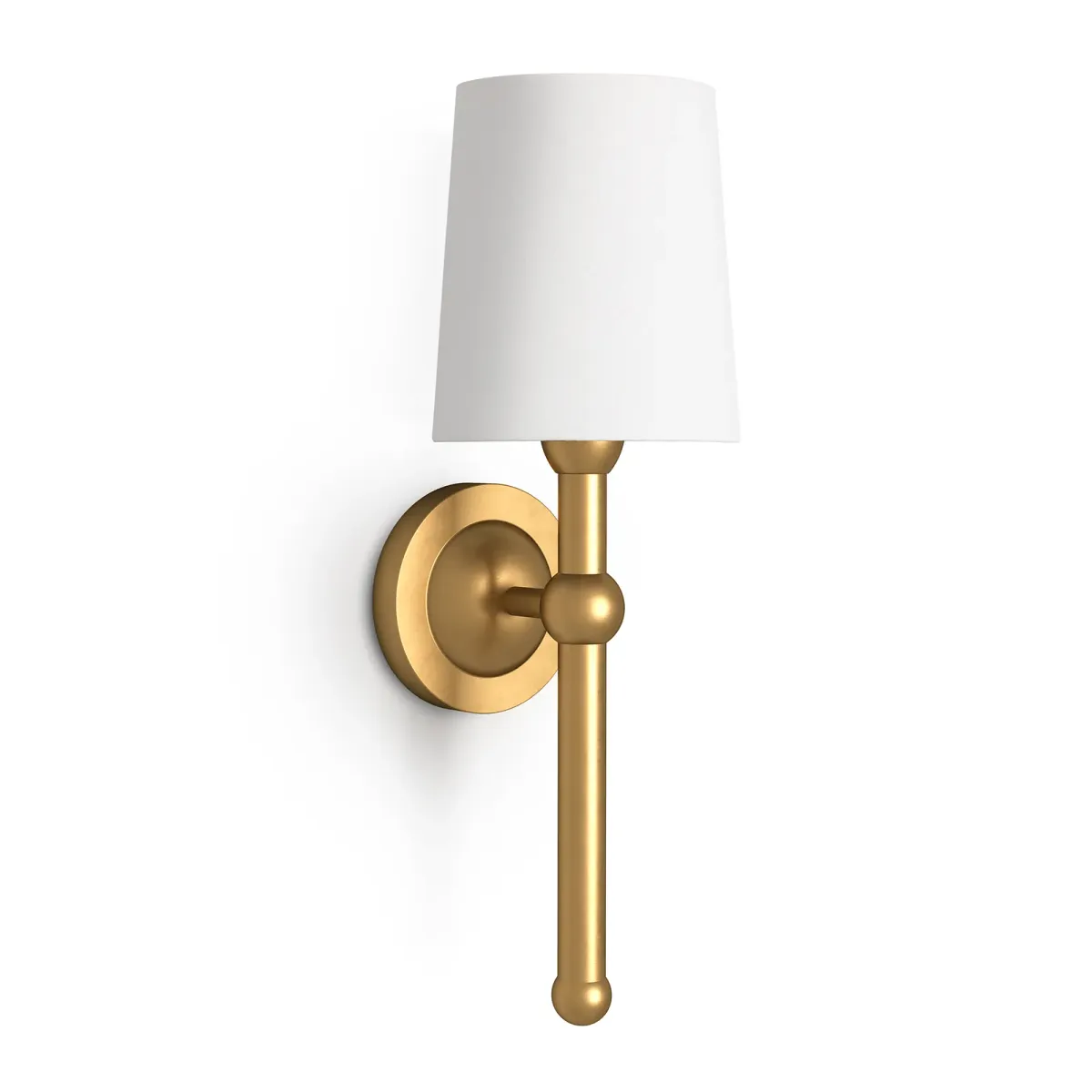 Jameson Sconce (Natural Brass)