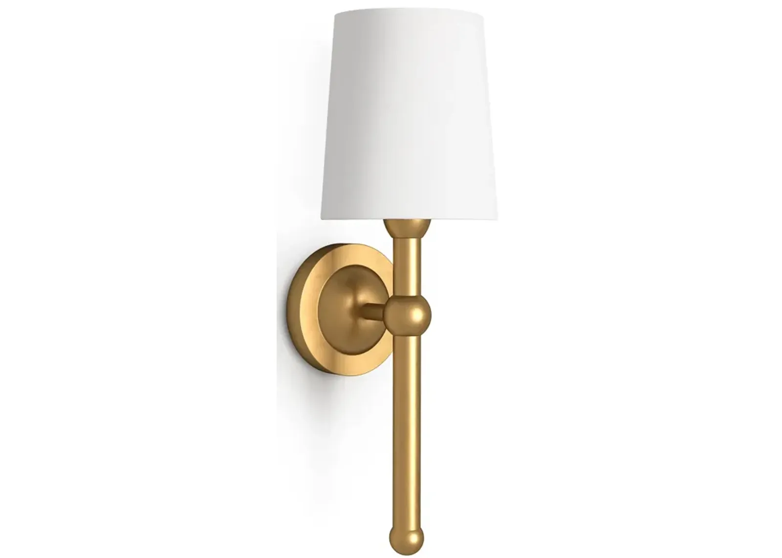 Jameson Sconce (Natural Brass)