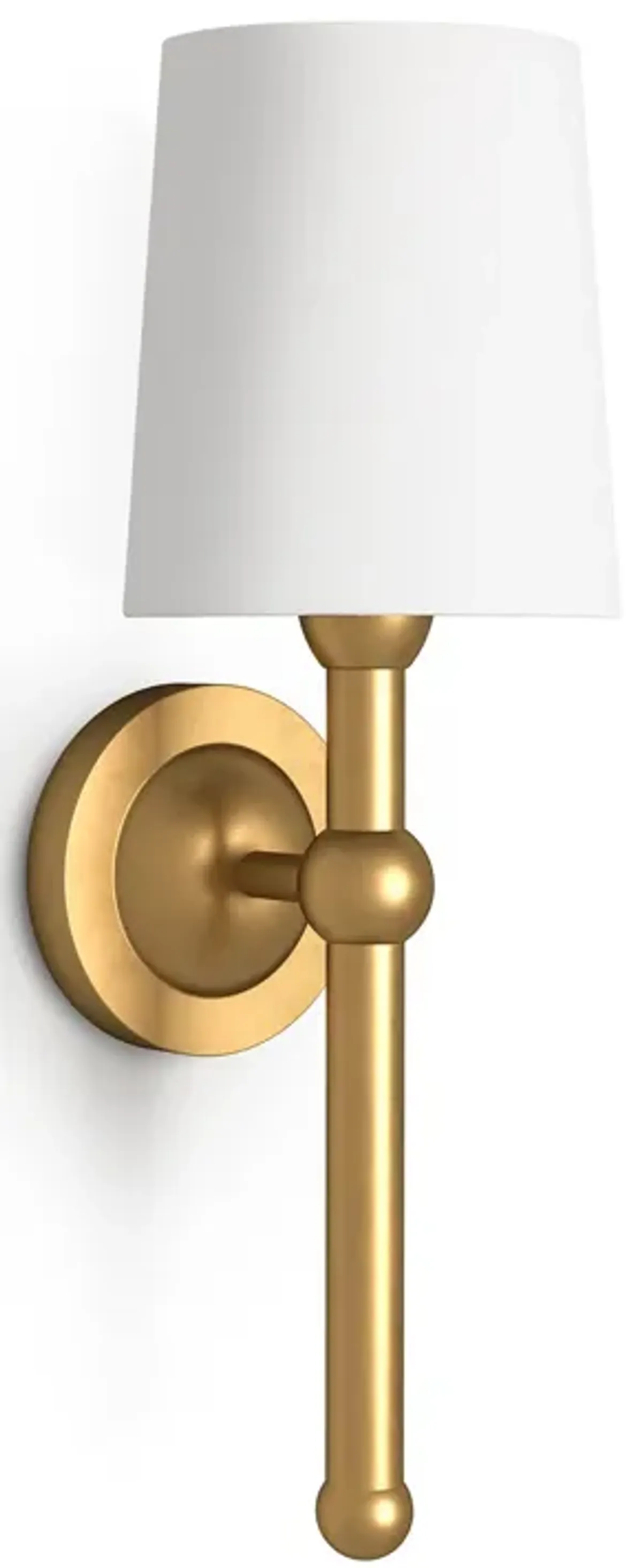 Jameson Sconce (Natural Brass)