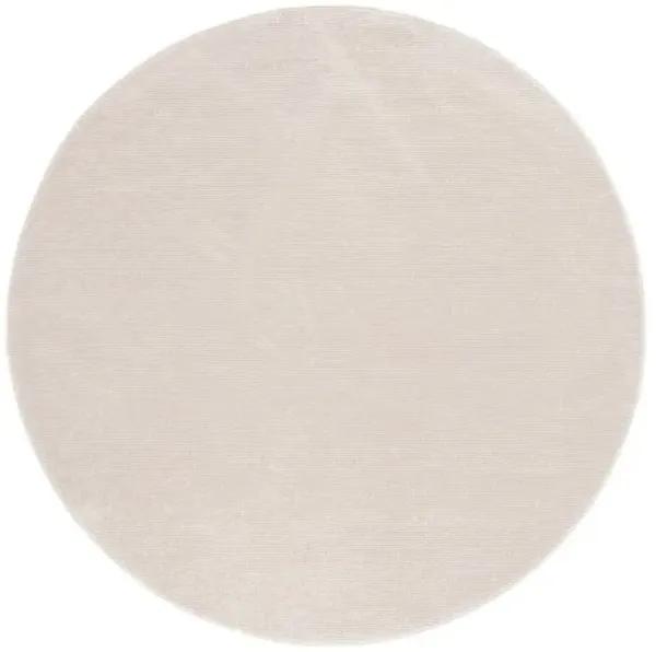 REVIVE 102 Beige  6'-7' X 6'-7' Round Round Rug