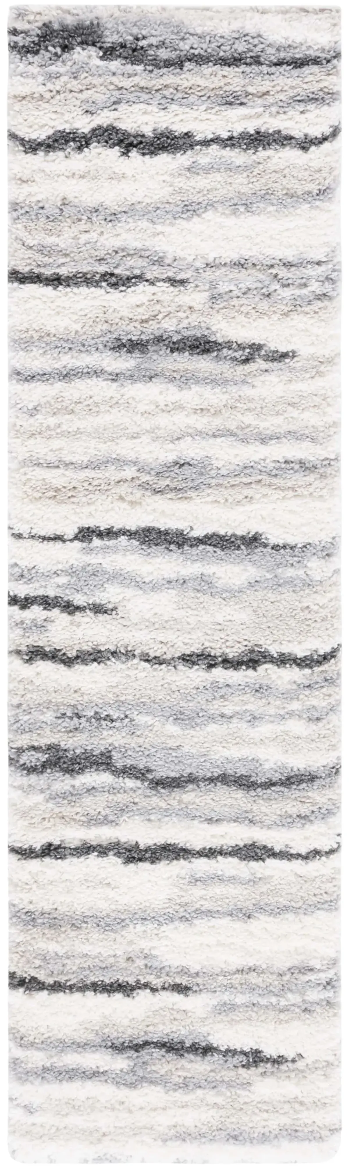 FONTANA SHAG Runner Power Loomed 2'-3" X 8' Rug