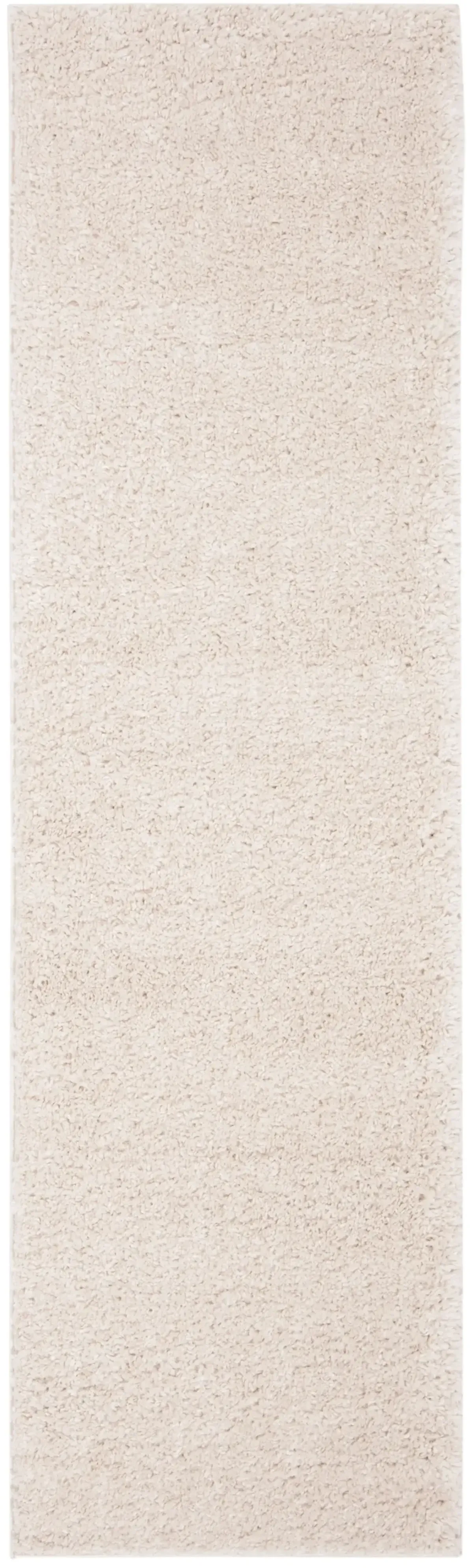 AUGUST SHAG 900 BEIGE 2'-3' x 16' Runner Rug