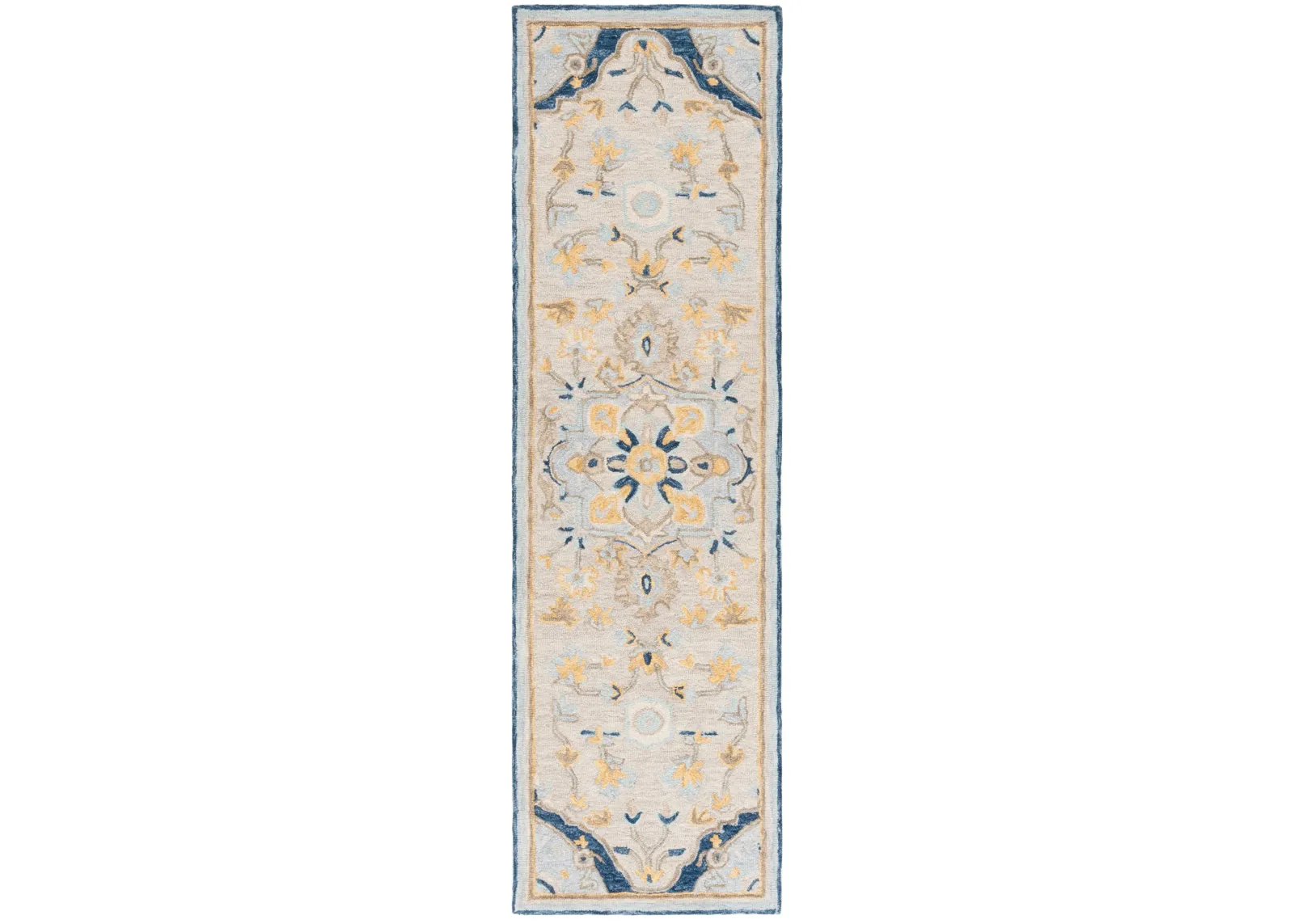 MET726 BEIGE  2'-3' x 8' Runner Rug