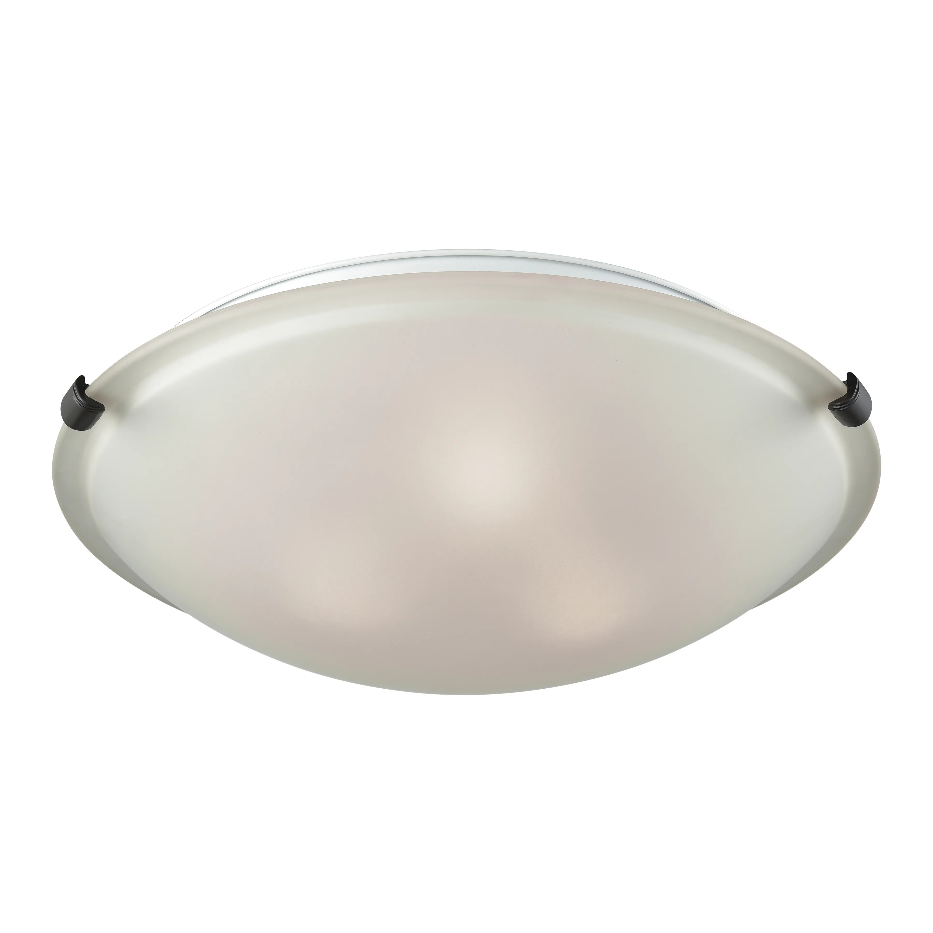 Sunglow 17" Wide 3-Light Flush Mount - Brushed Nickel