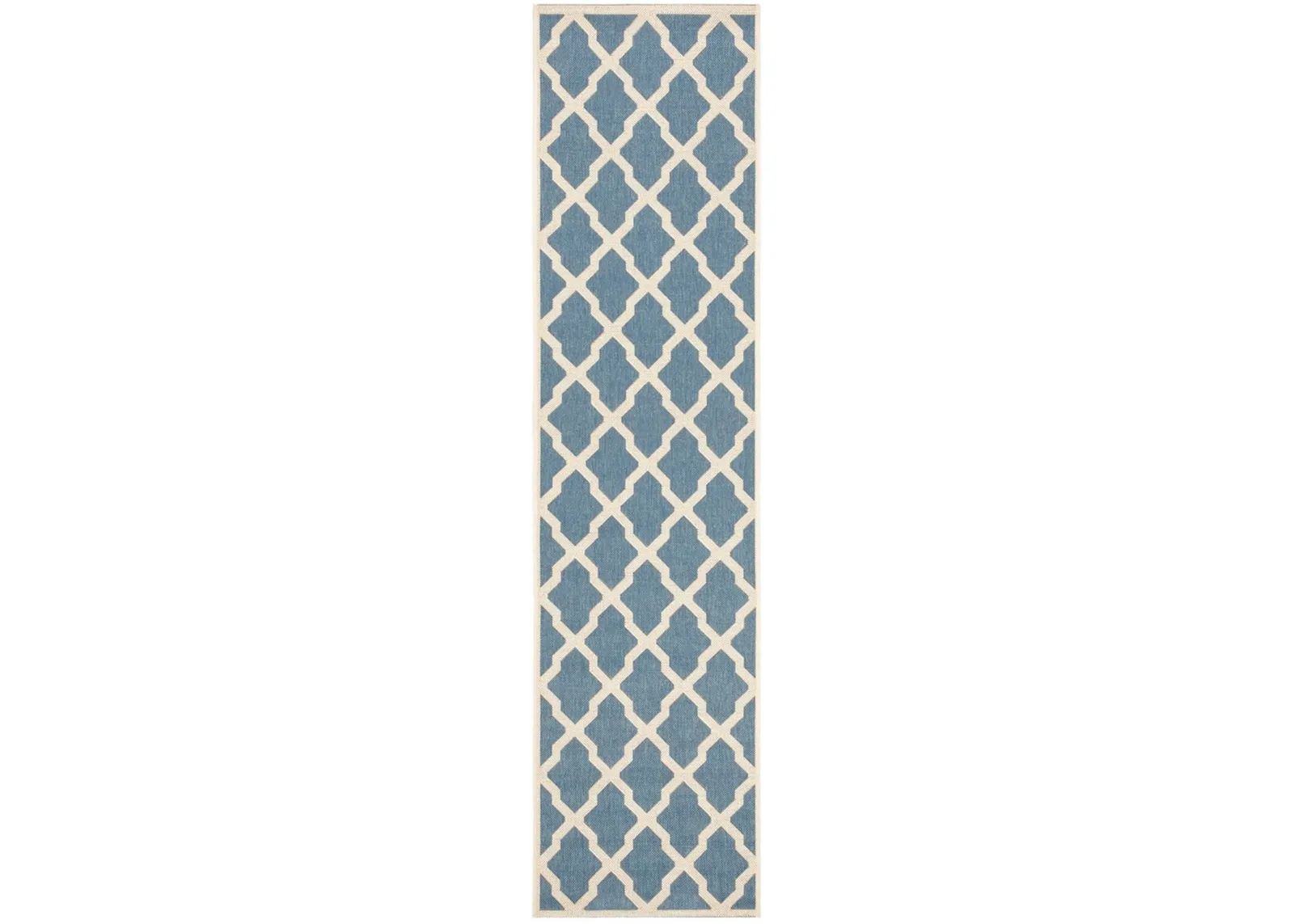 BEACH HOUSE 122 Blue 2'-2' X 8' Runner Rug