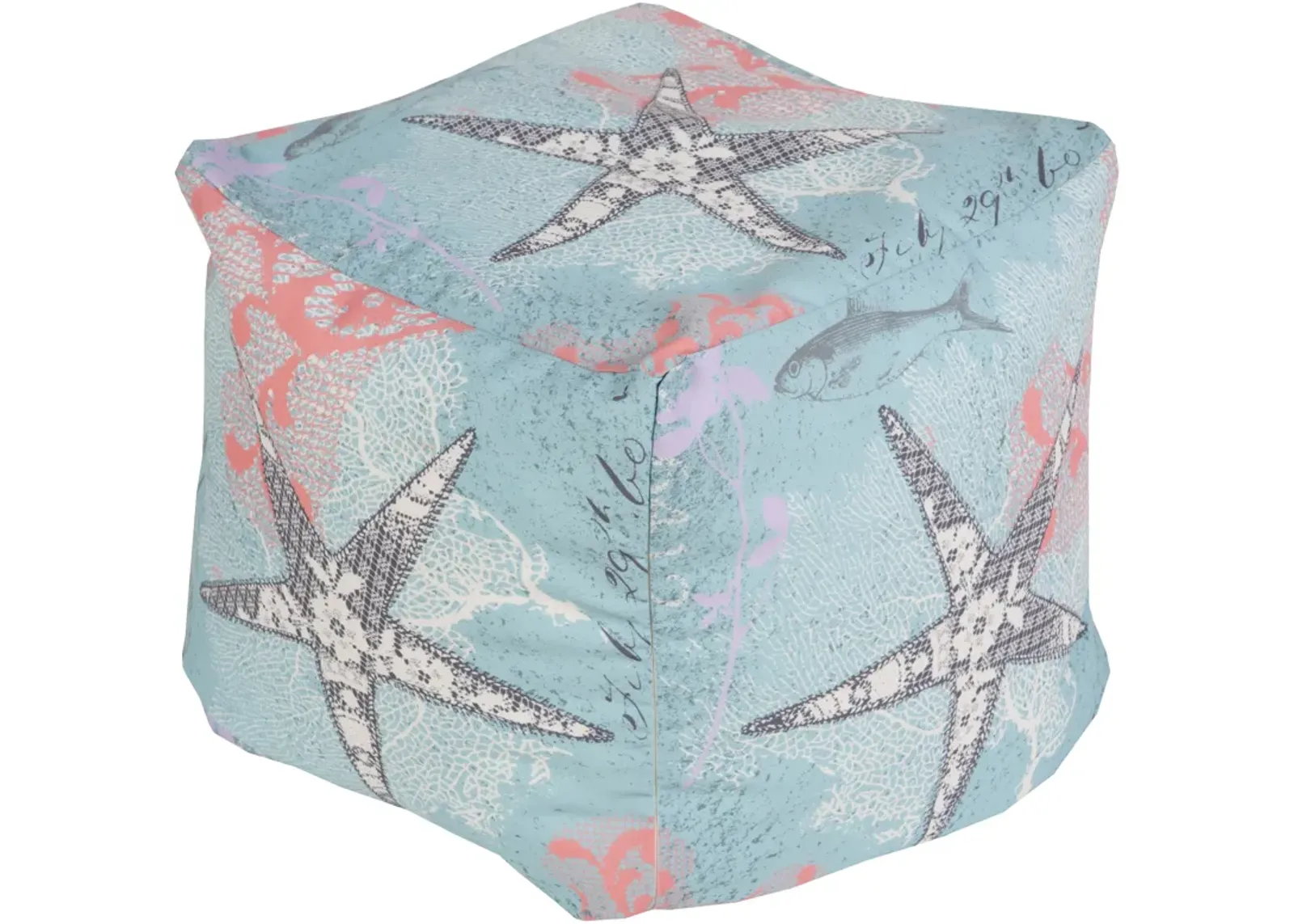 Rain POUF-290 18"H x 18"W x 18"D Pouf