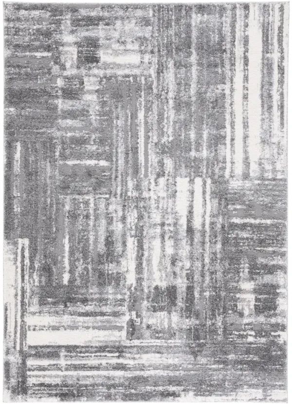 RAVINE SHAG 360 DARK GREY  4' x 6' Small Rectangle Rug