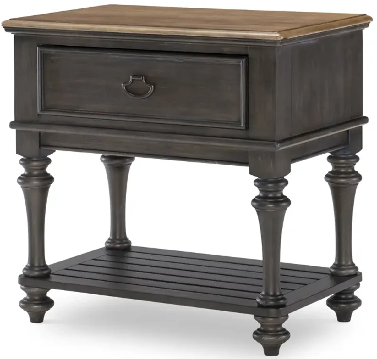 Kingston (Sandalwood Brown + Dark Sable) Nightstand