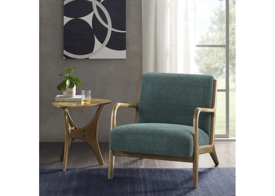 INK+IVY Novak Teal Lounge Chair