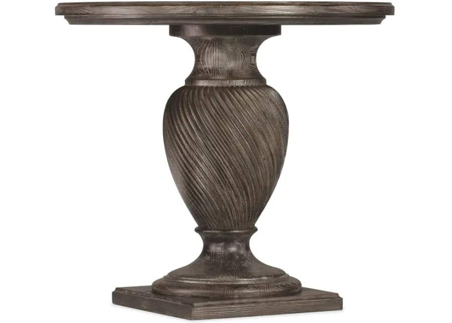 Traditions Round End Table