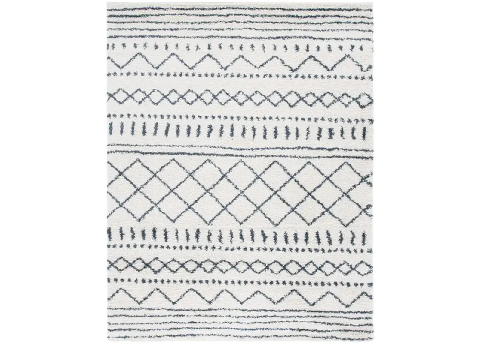 ARIZONA SHAG Large Rectangle Power Loomed 10' X 14' Rug