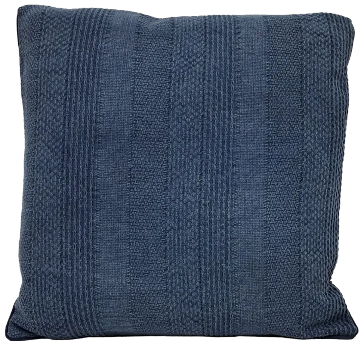 Saskia 22x22'' Pillow - Blue