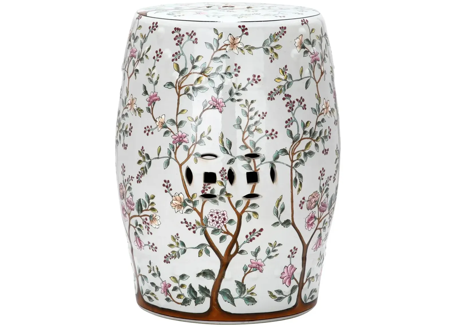 Blooming Tree Garden Stool