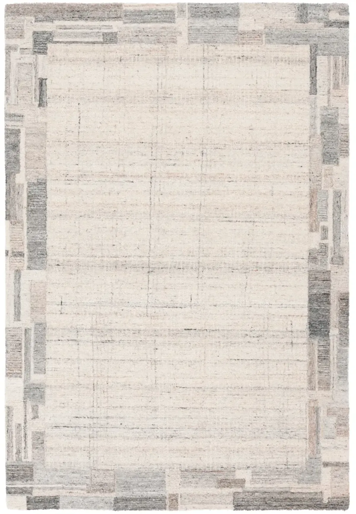 RESTORATION VINTAGE 801 GREY  6' x 9' Medium Rectangle Rug