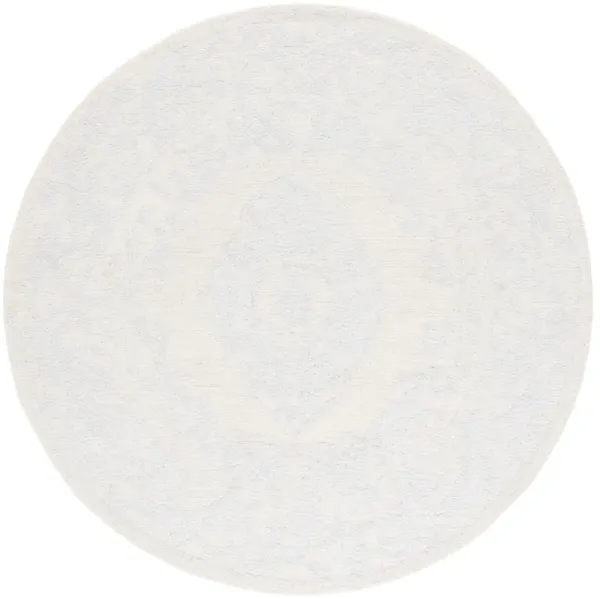 ABSTRACT Hand Tufted 6' x 6' Round area rug