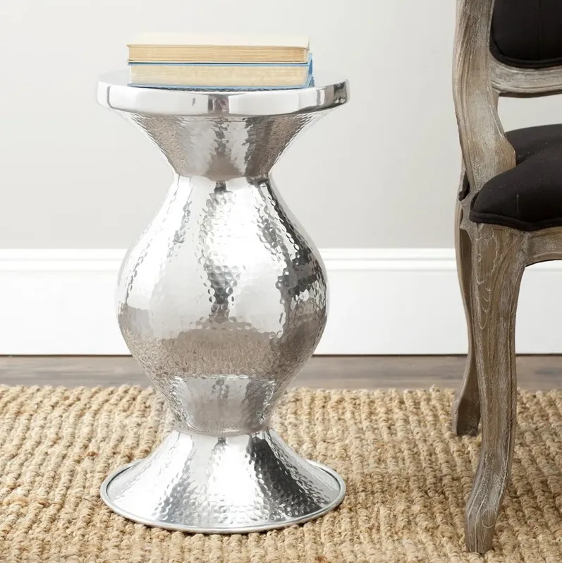 ASTRID SMALL HAMMERED STOOL