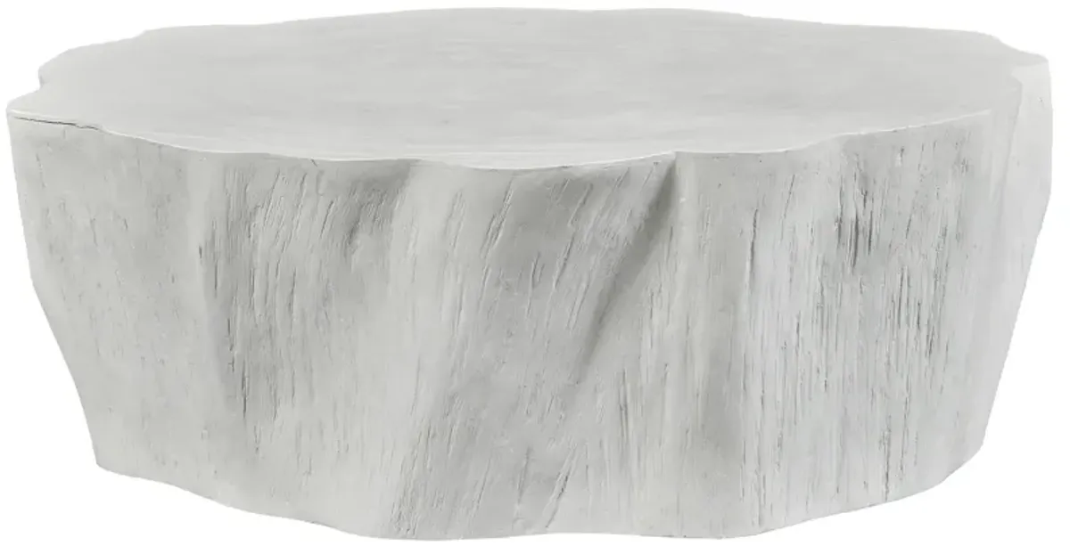 Woods Edge White Coffee Table