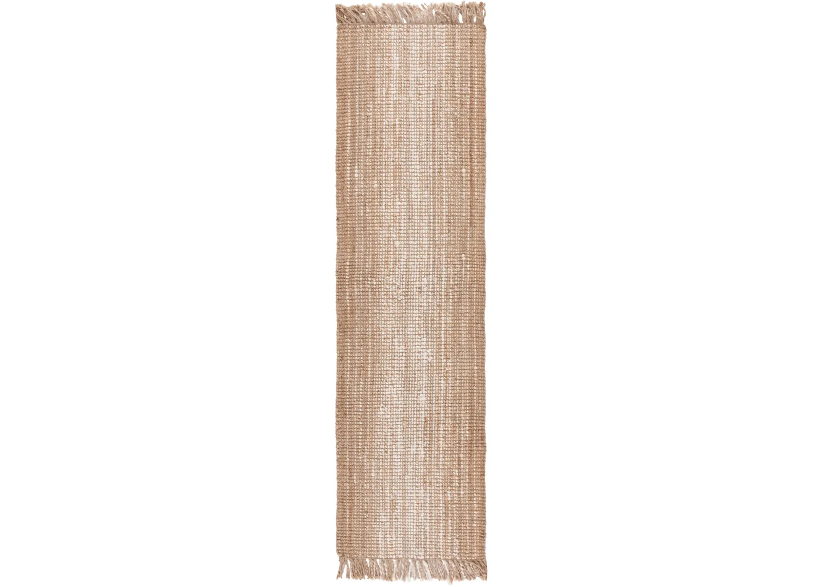 NATURAL FIBER 843 IVORY  2'-3' x 8' Runner Rug