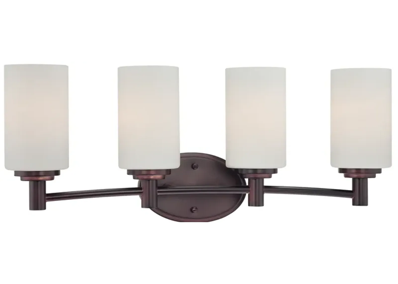 Pittman 24" Wide 4-Light Vanity Light - Sienna Bronze