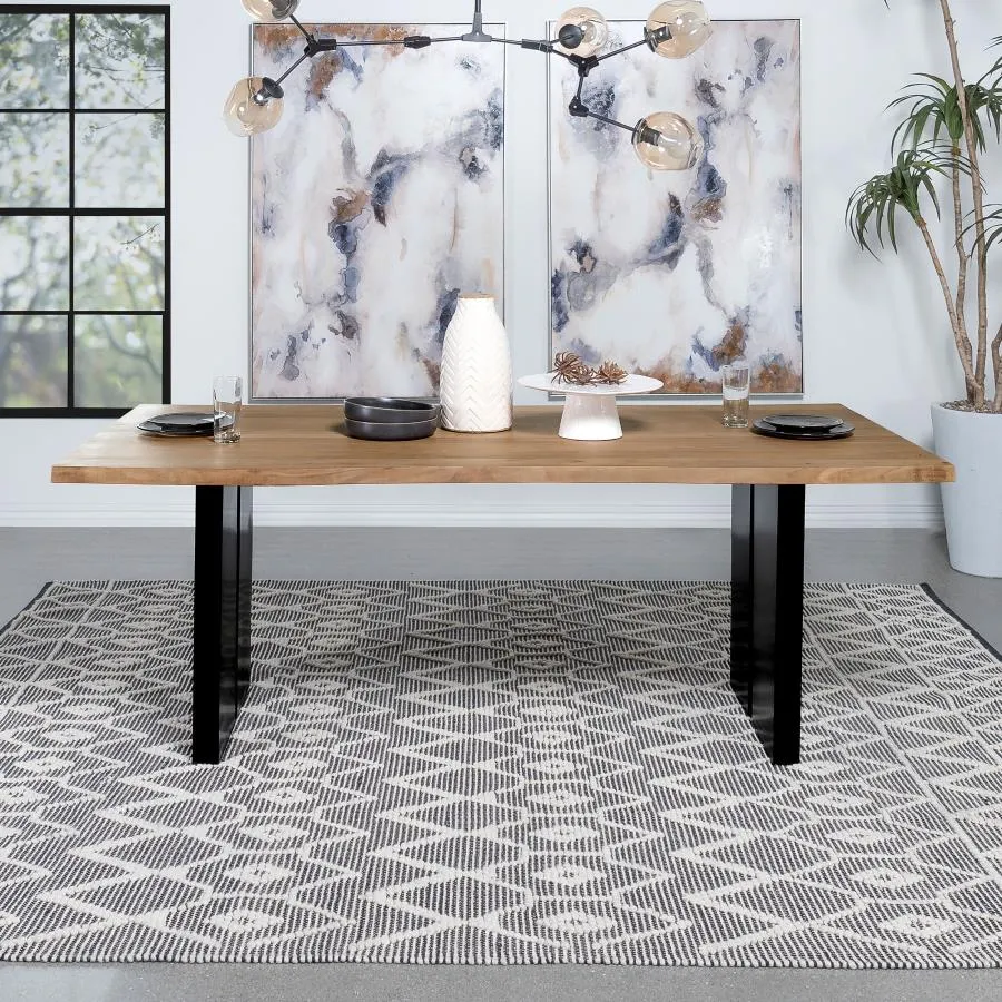 Aaliyah Rectangular Live Edge Dining Table