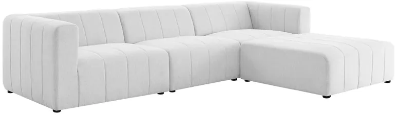 Bartlett Upholstered Fabric 4-Piece Sectional Sofa