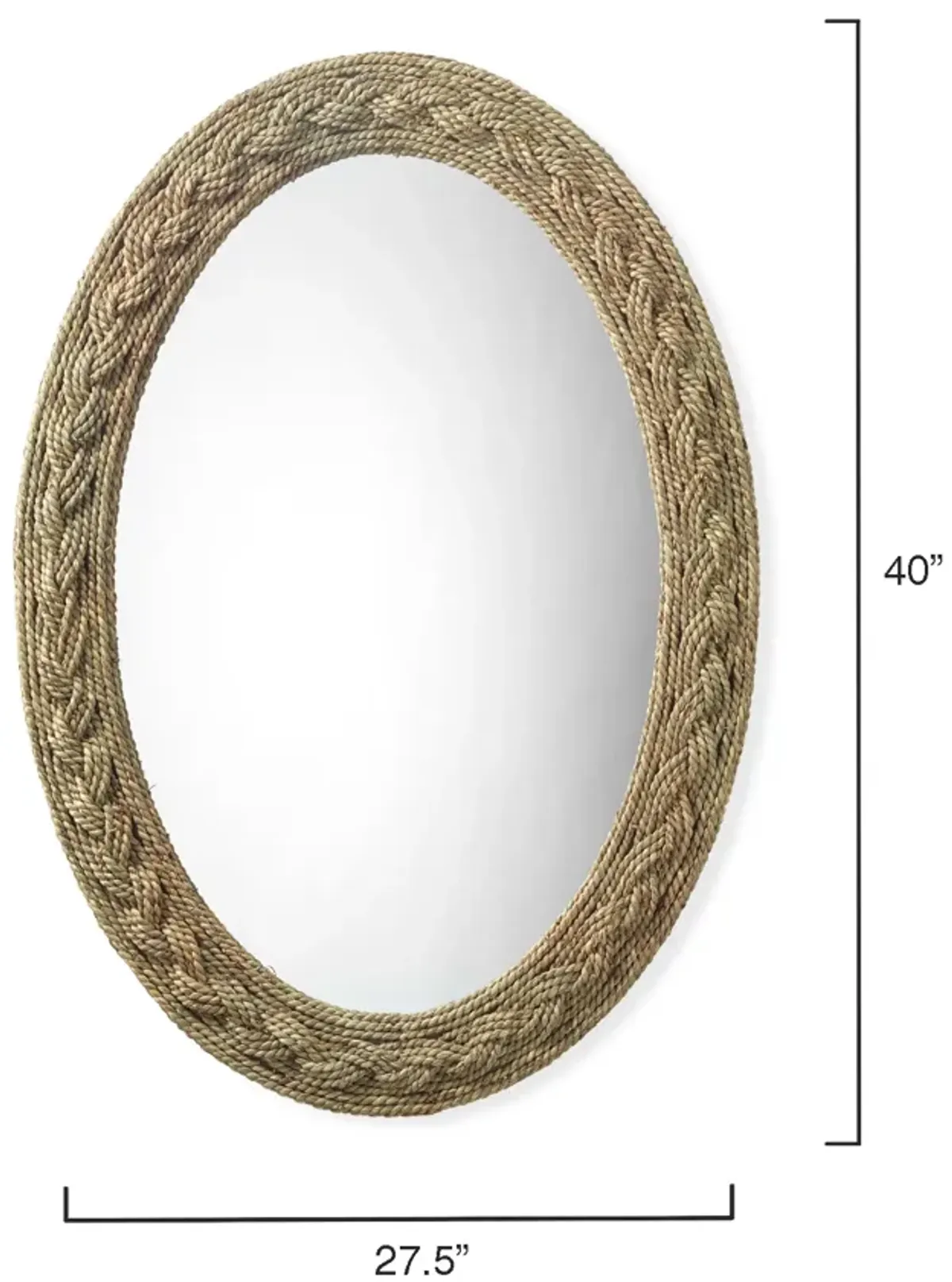 Lark Braided Mirror