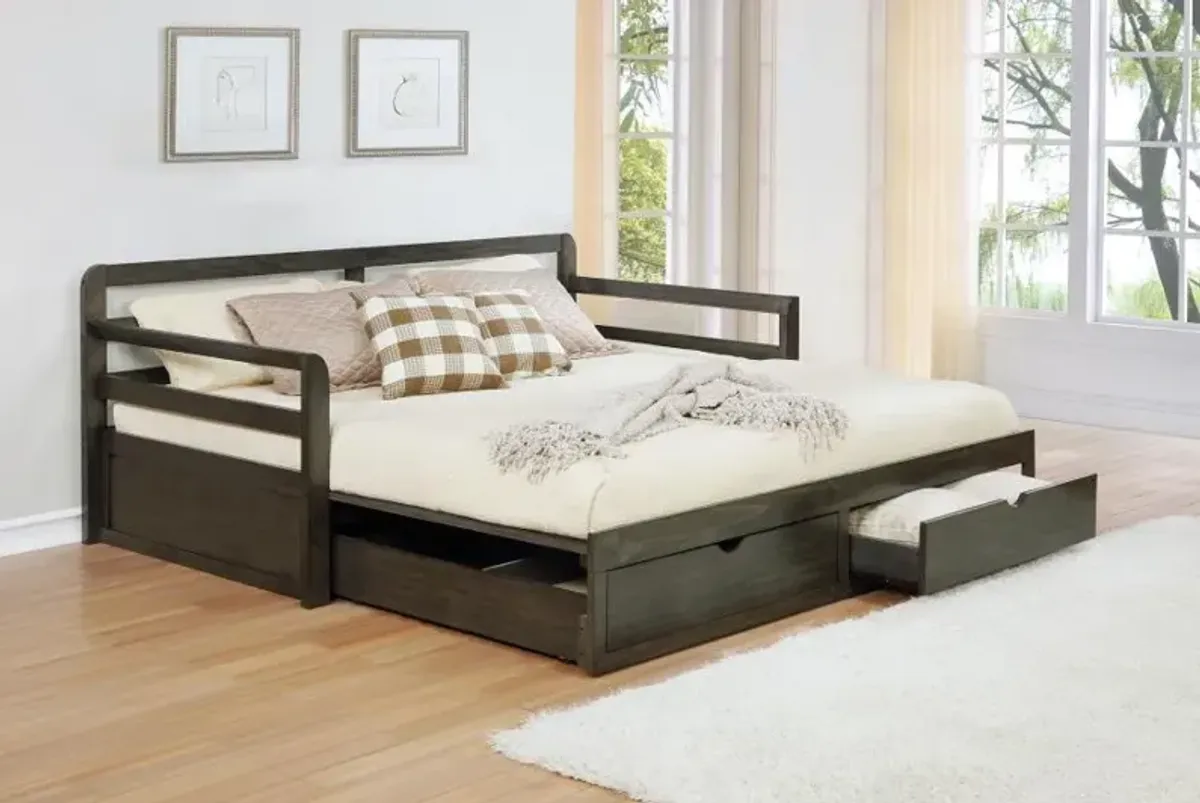 Avignon 2-Drawer Daybed with Extension Trundle