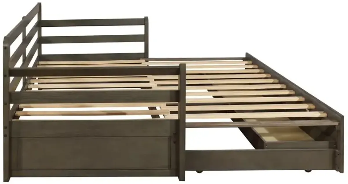 Avignon 2-Drawer Daybed with Extension Trundle