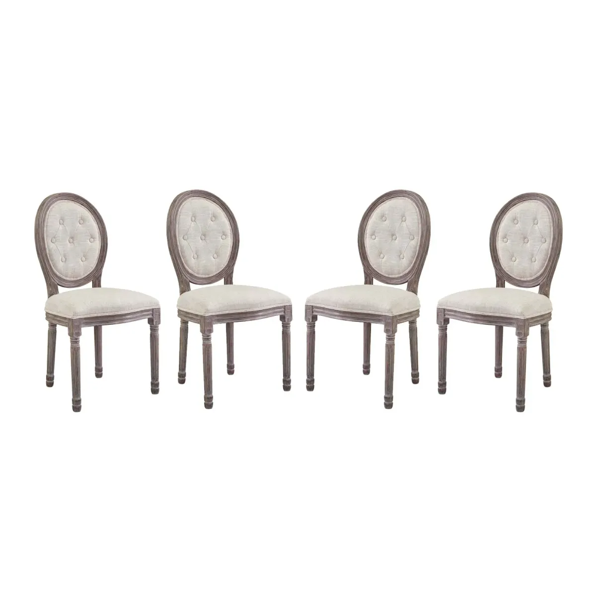 Arise Dining Side Chair Upholstered Fabric Set of 4