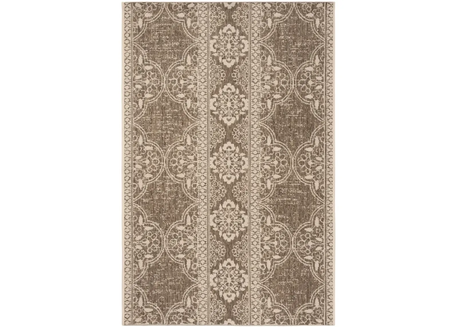 LINDEN 174 Collection LND174A-4 Cream / Beige 4' X 6'